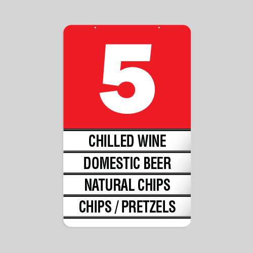 Aisle Marker AMS030
