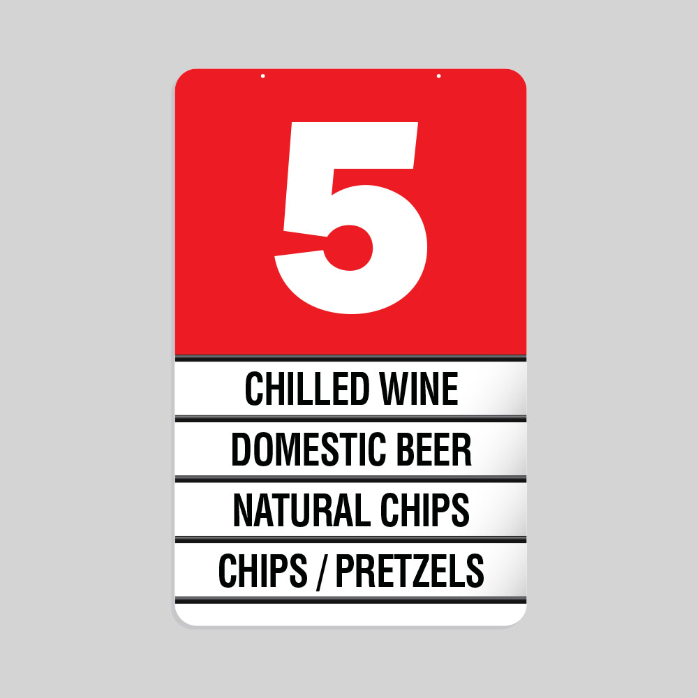 Aisle Marker AMS030