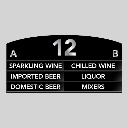 Aisle Marker AMS070