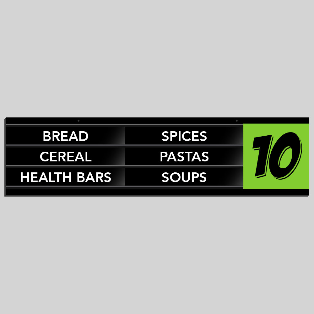 Aisle Marker AMS071