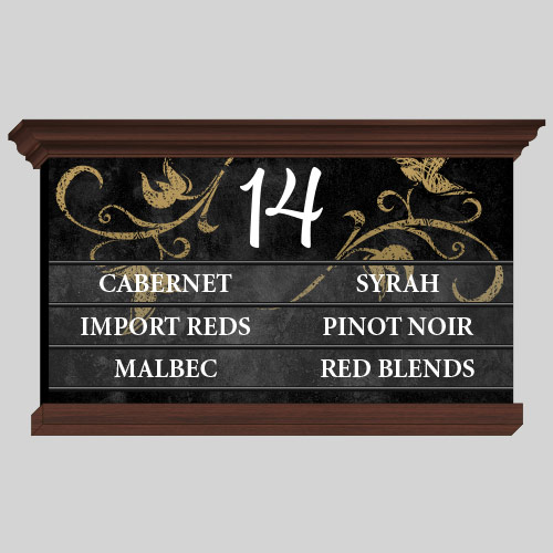 Aisle Marker AMW032