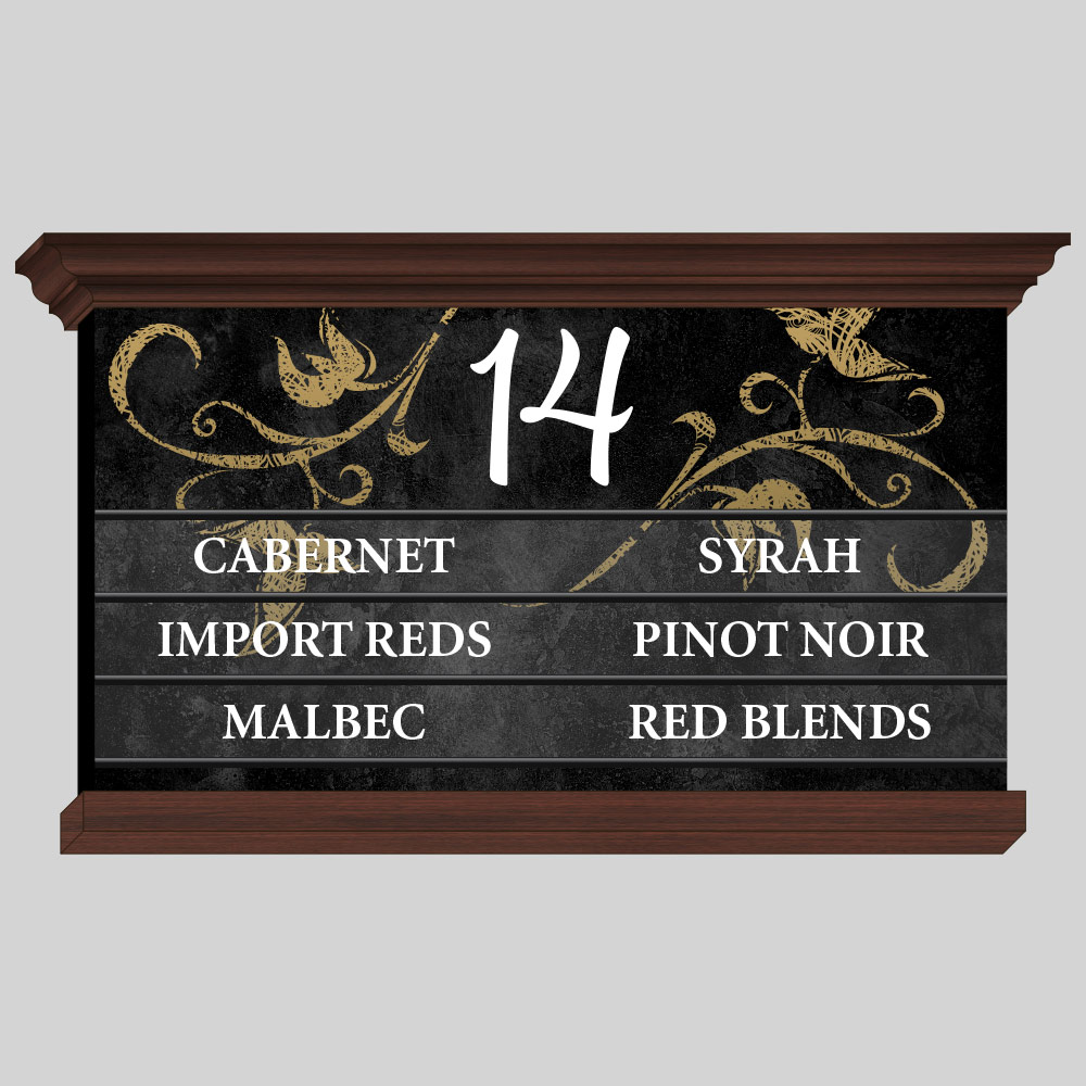 Aisle Marker AMW032