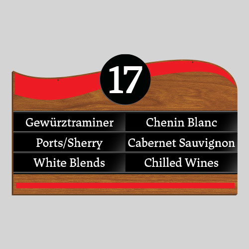 Aisle Marker AMW035