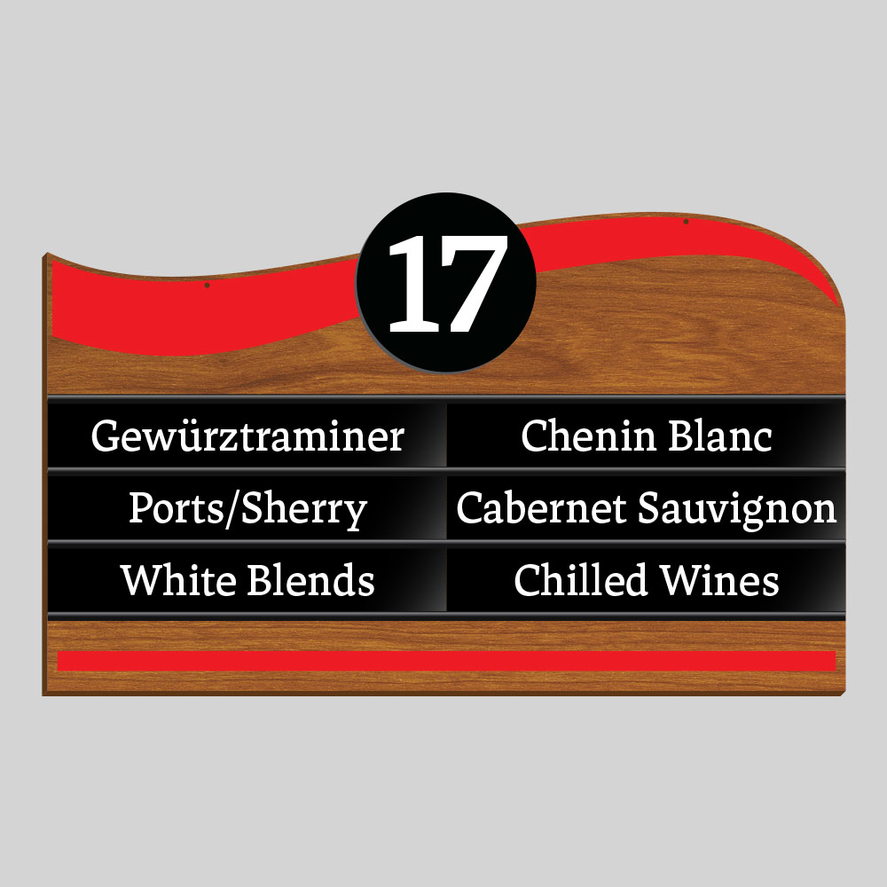 Aisle Marker AMW035